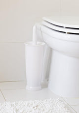 Addis Closed Toilet Brush Set, White
