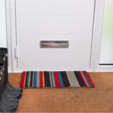 Addis Multi-Colour Stripe Coir Door Mat