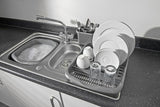 Addis Metallic Grey Dish Draining Rack