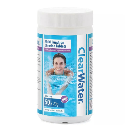 clearwater multifunction chlorine tablets pool