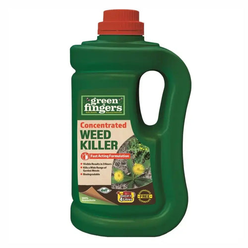 Green Fingers concentrated weed killer bottle 
