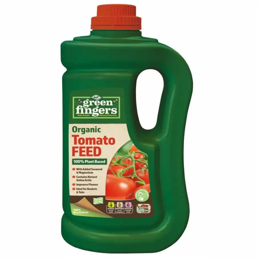 Green-fingers organic tomato feed container 