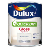 Dulux Quick-dry Gloss Pure Brilliant White 750ml