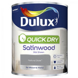 Dulux® Pure brilliant white Satinwood Metal & wood paint, 750ml