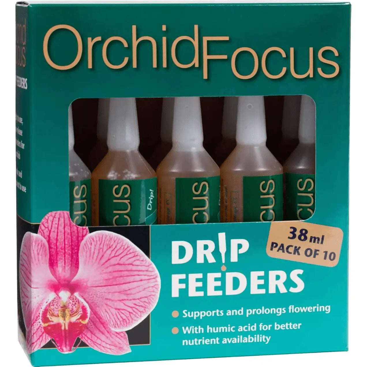 Growth Technology Orchid Focus Drip Feeders 38ml - 10 box