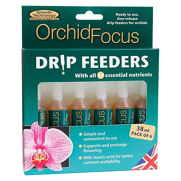 Growth Technology Orchid Focus Drip Feeders 38ml 6 Pack