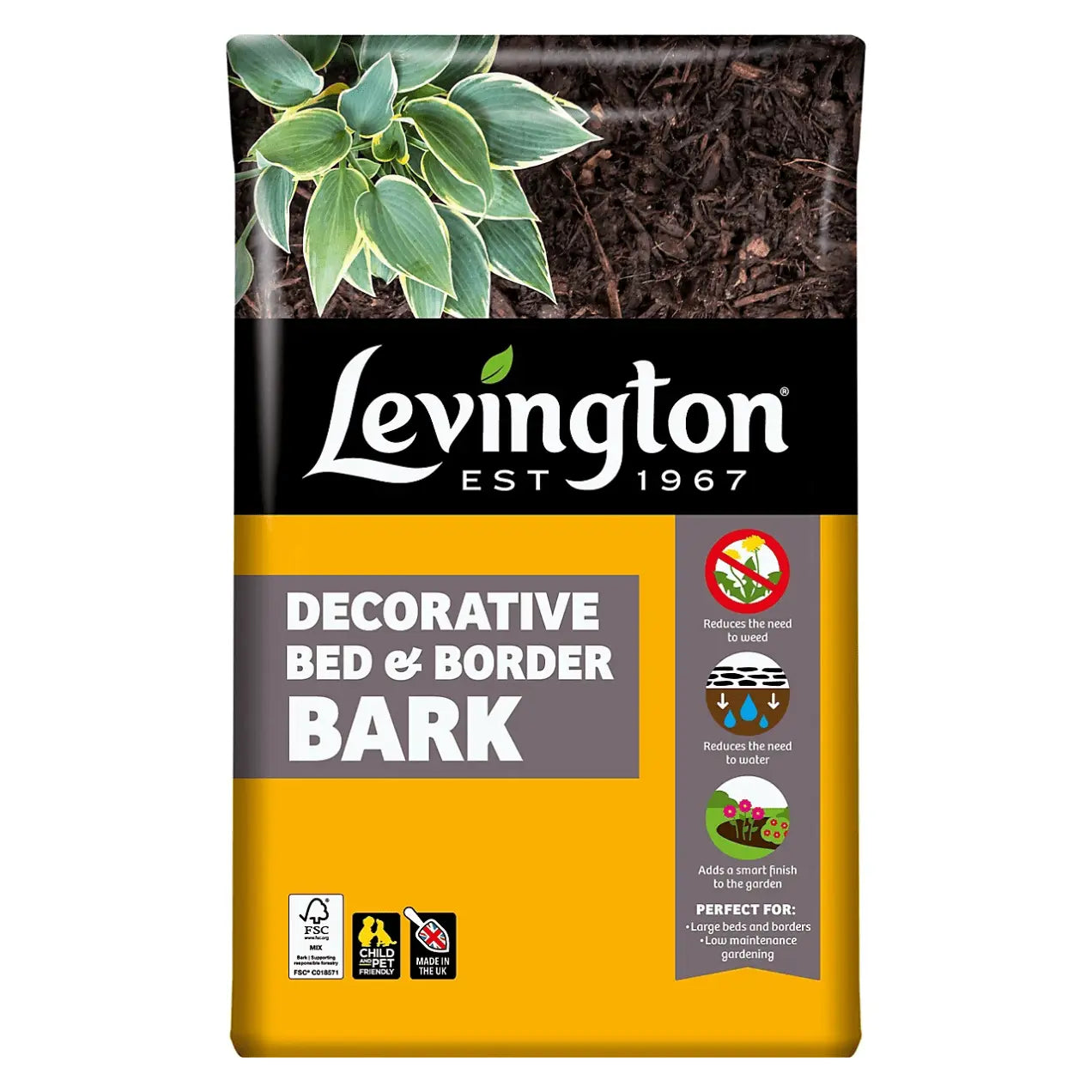 Levington Bed & Border Bark, 75L