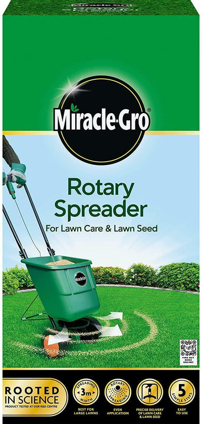 Miracle-Gro® Grass Seed and Lawn Food Rotary Spreader