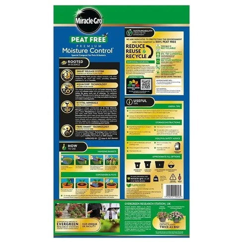 Miracle-Gro Moisture Control Peat Free 