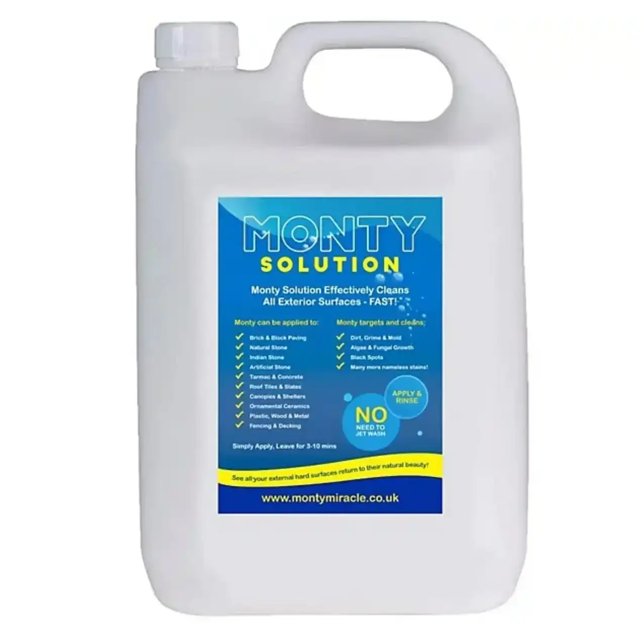 Monty Miracle Patio Cleaner