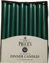 prices tapered dinner candles 50 pack