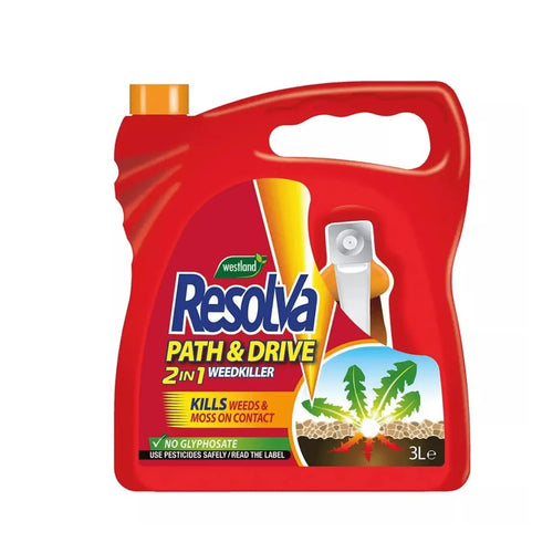 Resolva weed killer - Westland Resolva Path & Drive Weed Killer Ready to Use 3 Litres