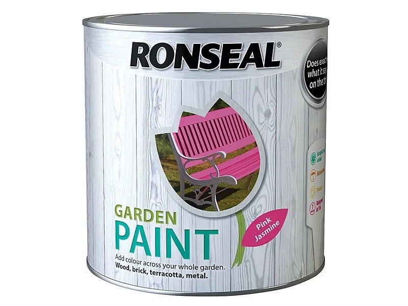 Ronseal 2.5L Garden Paint - Pink Jasmine