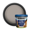Ronseal 5 Year Fence Life+ Warm stone Matt Exterior Shed & fence Protector Wood paint, 5L 