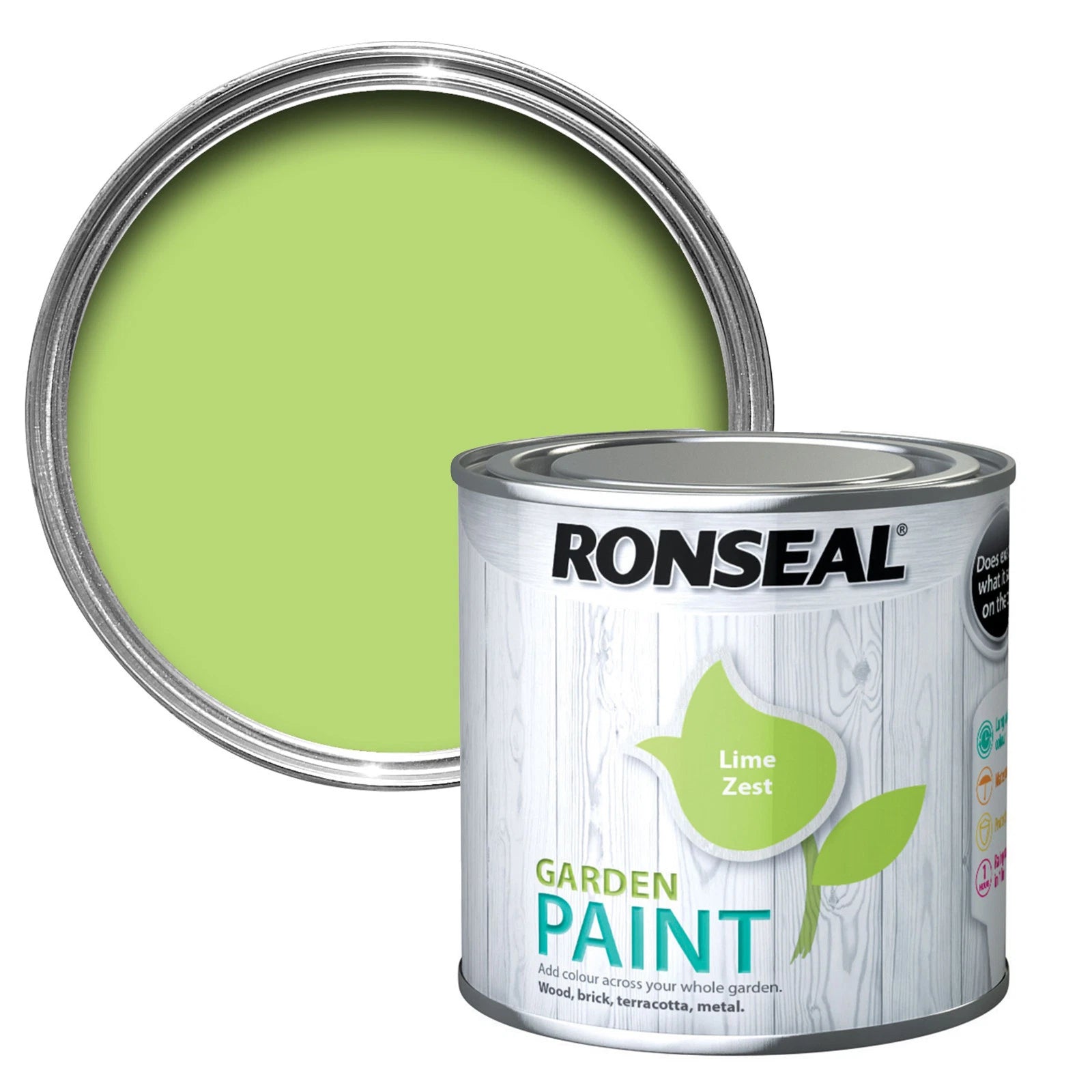 Ronseal Lime Zest Garden Fence Paint - 250ml