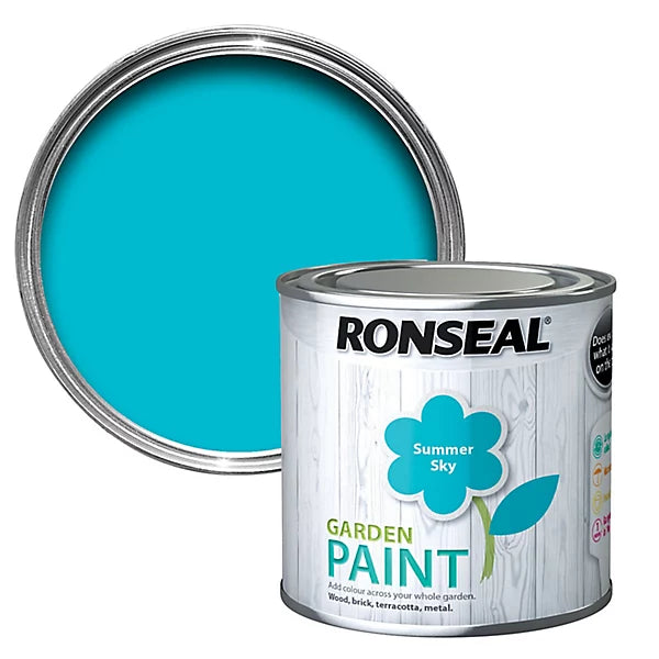 Ronseal Summer sky Matt Multi-surface Exterior Protector Garden paint, 250ml 