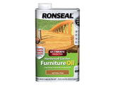 Ronseal Ultimate Protection Hardwood Garden Furniture Oil Natural Teak 1 litre uk online