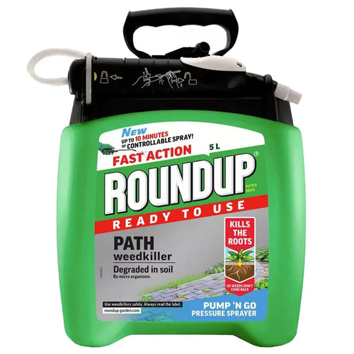 Roundup Ready to Use Path weedkiller container with pump 'n go sprayer