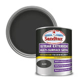SANDTEX 10 YEAR MULTI SURFACE QD SATIN BLACK 750ML