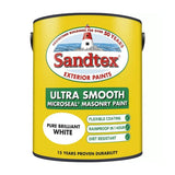 SANDTEX ULTRA SMOOTH MASONRY BRILLIANT WHITE 2.5L
