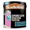 Sadolin Superdec Opaque Wood Protection, Black Satin, 1L