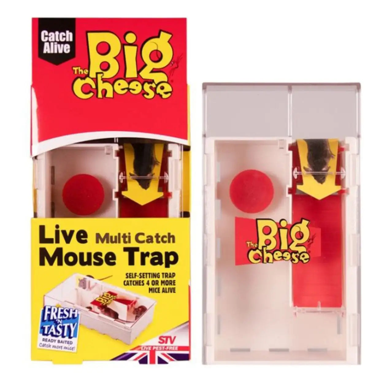 The Big Cheese Mouse trap (H)44mm (W)101mm