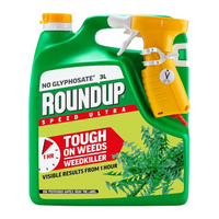 Glyphosate Weed Killer - Roundup Speed Ultra Weedkiller, Glyphosate-Free - 3L