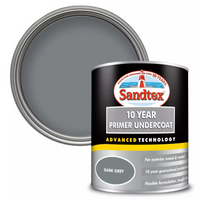 SANDTEX 10 YEAR PRIMER UNDERCOAT DARK GREY 750ML