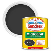 SANDTEX MICROSEAL SMOOTH MASONRY BLACK 1L