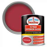 Sandtex 10 Year Gloss Pillar Box Red 750ml