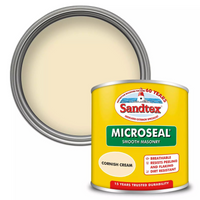 SANDTEX MICROSEAL SMOOTH MASONRY CORNISH CREAM 150ML