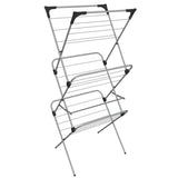 Vileda Sprint 20m 3 Tier Steel Clothes Rack Airer 61.5 x 61 x 147 (cm)
