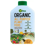 Vitax Organic All Purpose Plants Food Fertiliser Natural Healthy Growth 1L