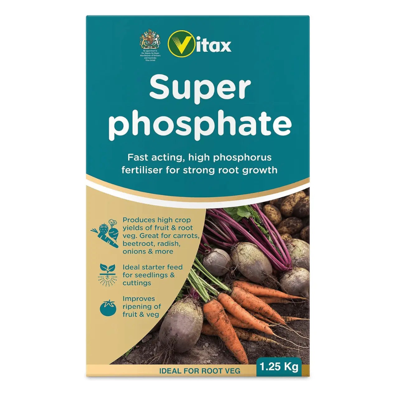 Vitax Superphosphate Fertiliser, 1.25kg