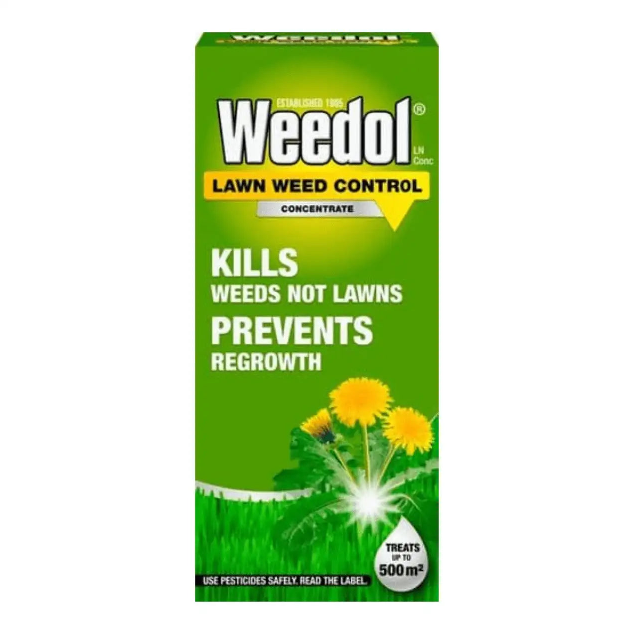 Weedol Lawn Weedkiller Concentrate, 1L | Weedol Lawn Weedkiller Liquid Concentrate - 1 Litre