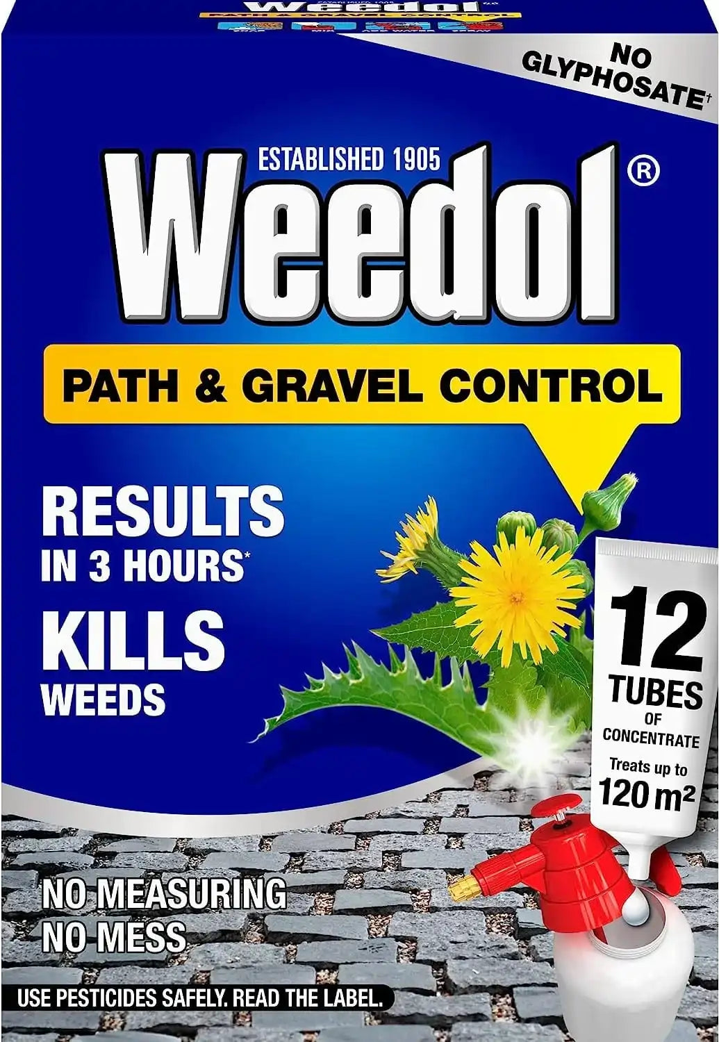 Weedol Path & Gravel Concentrated Weed Killer Liquid Concentrate 