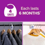 Acana Hanging Moth Killer & Freshener, Lavender, 4 - Pack, Lasts 6 Months - FitfitGarden
