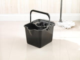 Addis 12L Mop Bucket with Wringer in Black - FitfitGarden