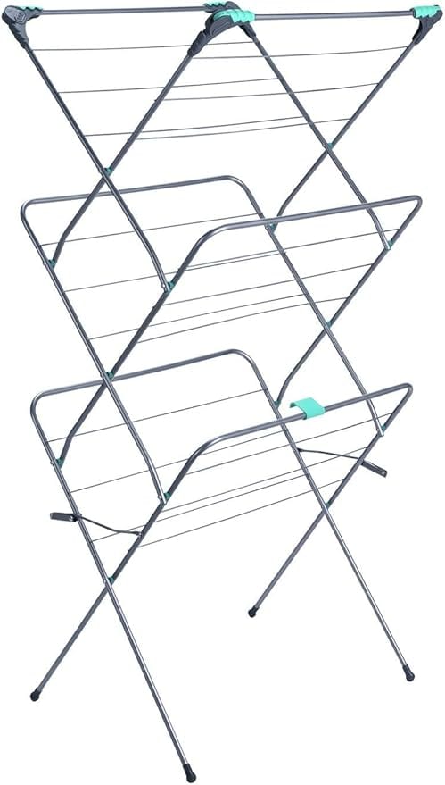 Addis 3 - Tier Clothes Airer, 16m Drying Space - FitfitGarden