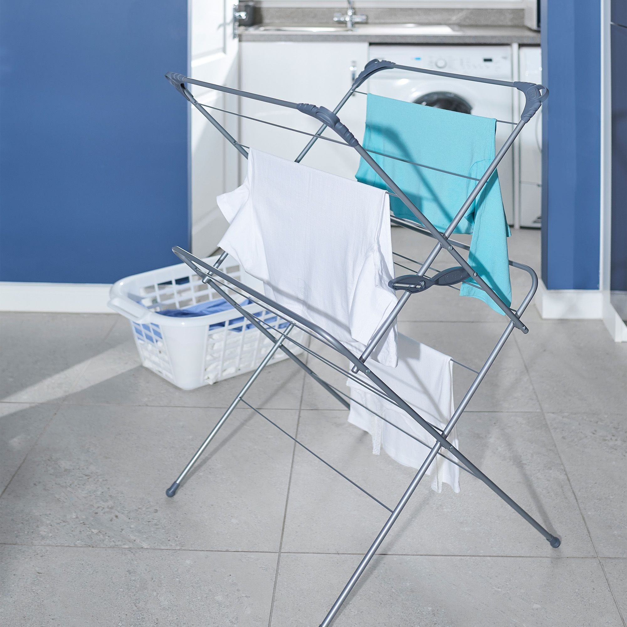 Addis® 9m 2 Tier Indoor /Outdoor Steel Airer - FitfitGarden