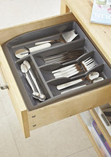 Addis Black Drawer Organiser with 5 Compartments - FitfitGarden