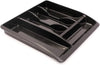Addis Black Drawer Organiser with 5 Compartments - FitfitGarden