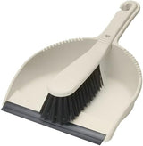Addis Dustpan & Soft Brush Set, Linen Cream - FitfitGarden