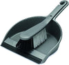 Addis Dustpan & Stiff Brush Set, Metallic Silver - FitfitGarden
