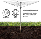 Addis Heavy - Duty Metal Ground Spike - FitfitGarden