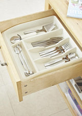 Addis Large Drawer Organiser In Linen - FitfitGarden