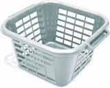 Addis Square Laundry Basket, Metallic, 24L - FitfitGarden