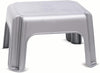 Addis Step Stool, Metallic Silver - FitfitGarden