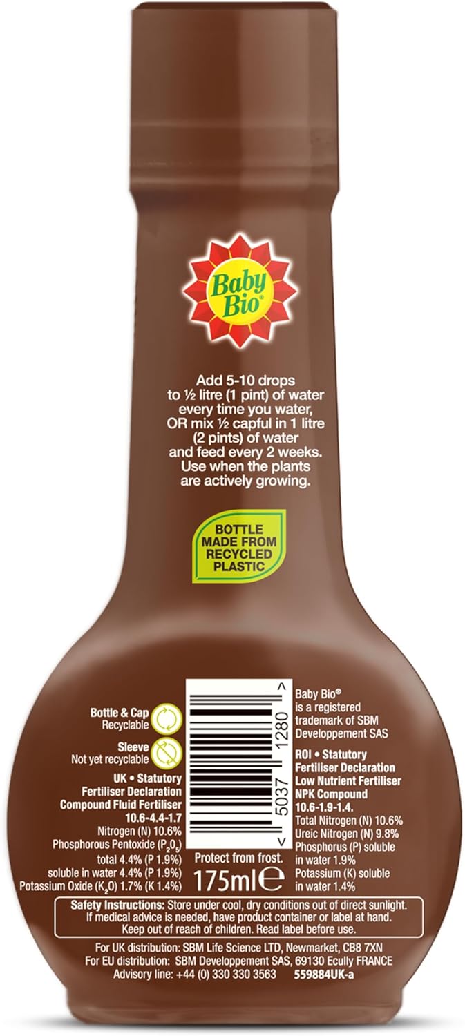 Baby Bio Houseplant Food 175ml - FitfitGarden