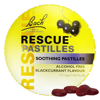 Bach Rescue Remedy Pastilles Black Currant 50g - FitfitGarden